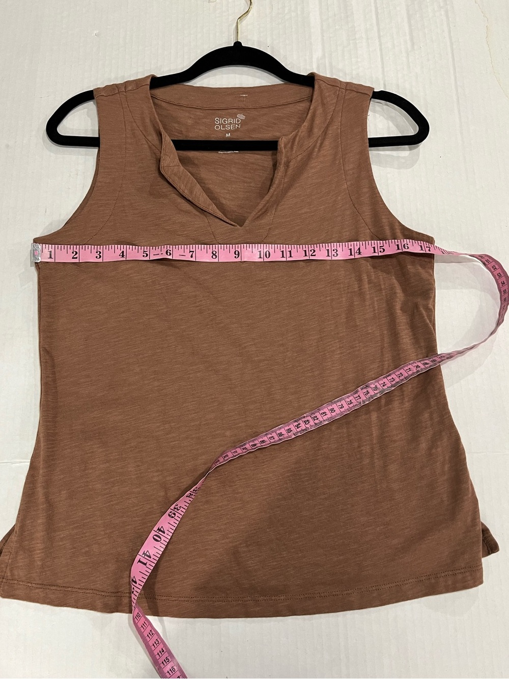 SIGRID OLSEN SLEEVELESS TOP - Picture 2 of 16